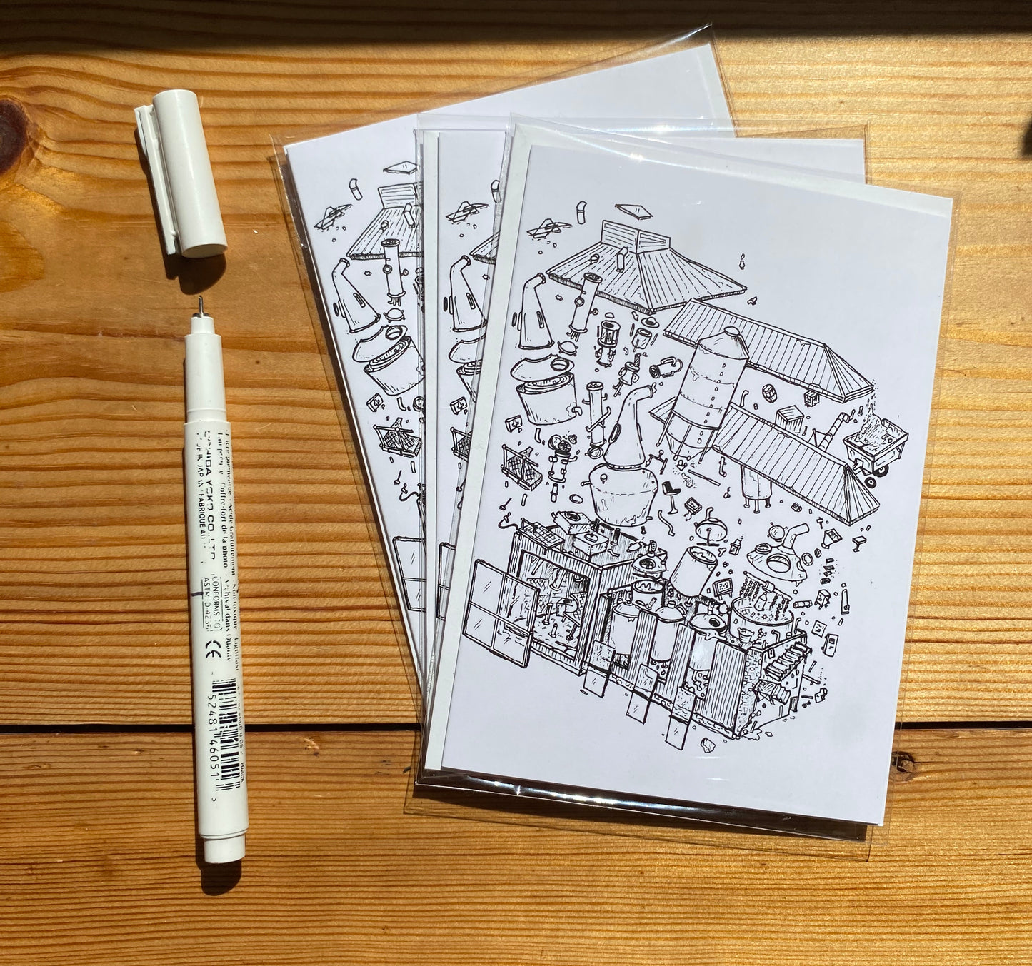 Isle of Raasay Cards Pack of 3