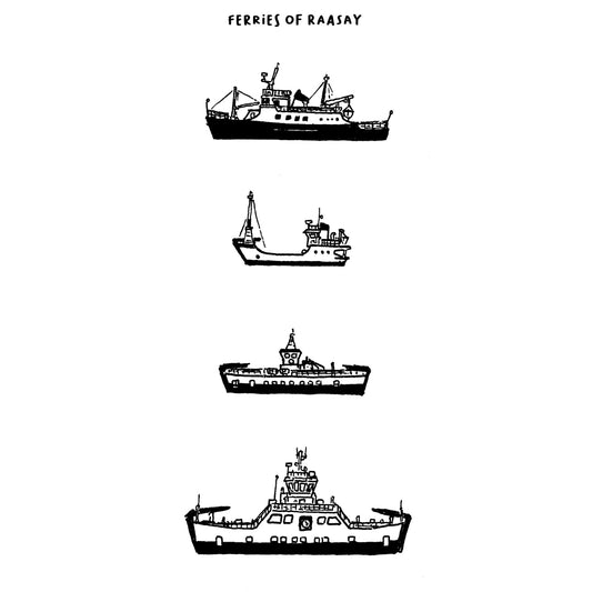 Ferries of Raasay Print