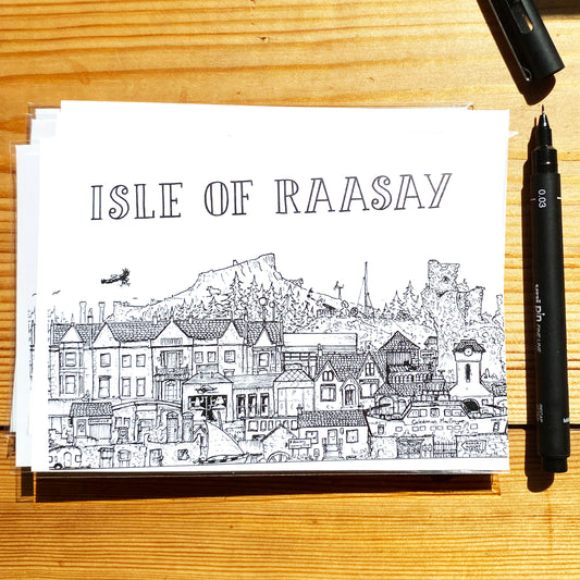Architecture of Raasay Greeting Card